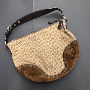 Vintage Coach hobo shoulder bag